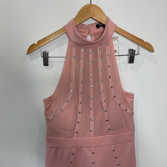 Fashion Nova Blush Sleeveless Midi Dress - Picture 2 of 9